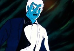 テレビを見ていた一徹、ガガーン