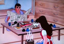 おかしら、とんかつ、巻き寿司