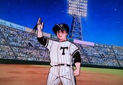 何かを確かめるように手を振り、指先を見つめる