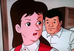 エッ花形さん!?となぜか明子も気が立っている