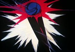 もはやボールが当たっても関係ないような…