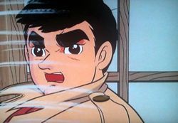 父ちゃん！と猛スピードで振り向き、