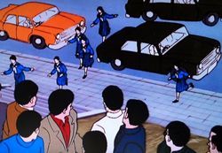 そこへ女子高生軍団が…