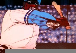インコース高めぎりぎりのところです