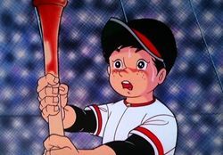 それに気づいたボールボーイ