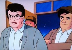 どうも～と帰っていく記者たちであった
