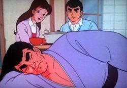 ごろりとふて寝する一徹であった