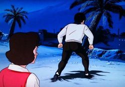 なぜか固まる飛雄馬www