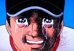 俺はやるぜ、お前の大三塁打に負けないようにな!
