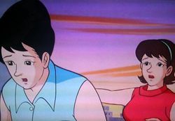「あっ、あの人、基地外や！」