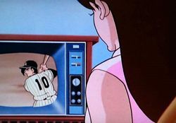 花形の打席にドキドキ・・・