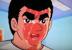 すごい汗である