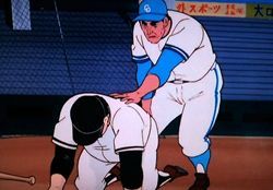 ガックシの左門を一徹は慰め、