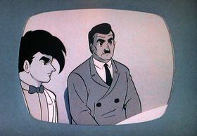 珍しい花形父子のツーショット