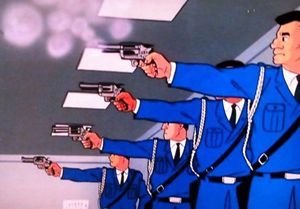 さらに次は警察の射撃練習場にまで赴き、